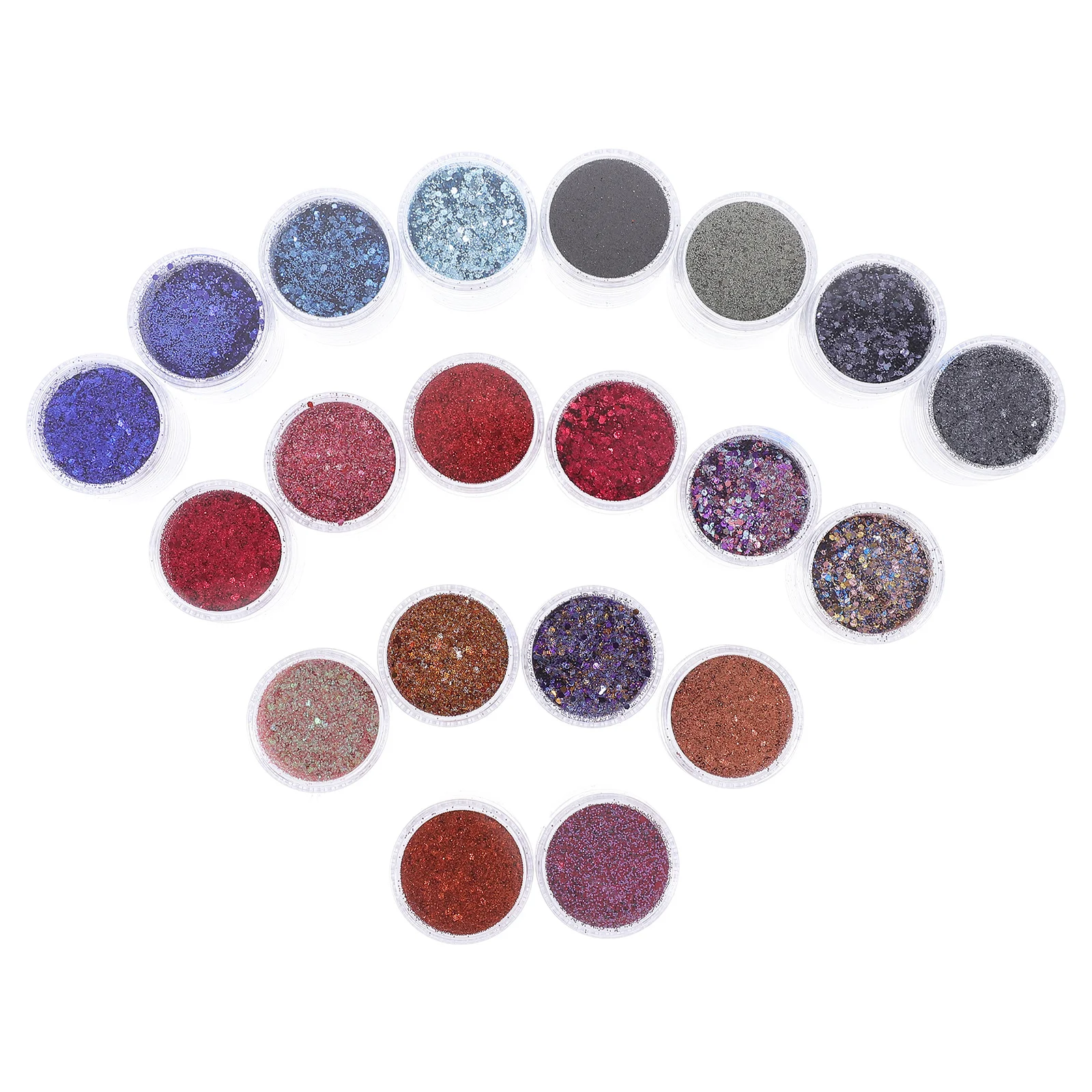 

20Pcs Nail Glitter Sequins Creative DIY Manicure Decors for Festivals Birthday Holiday Nail Art Accessories Glitter for Nails
