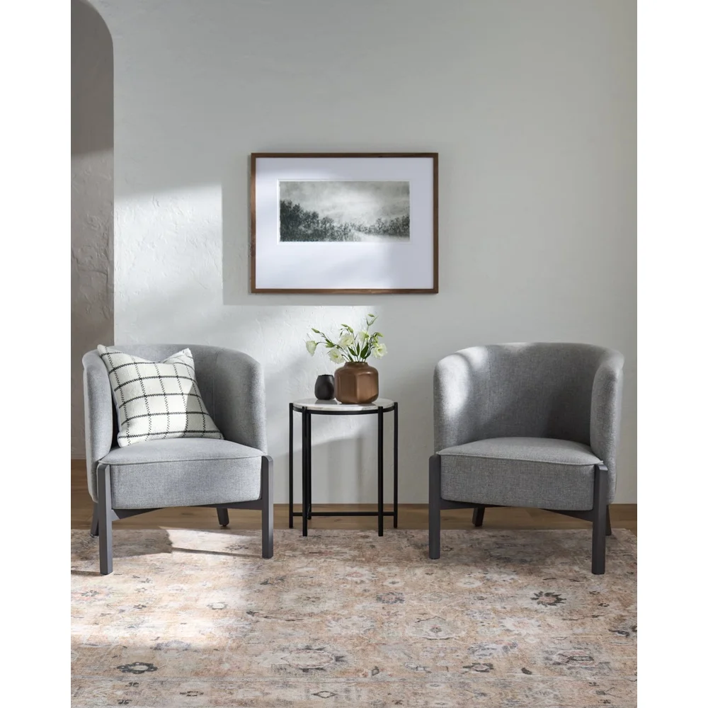 سجادة منطقة الأزهار العتيقة فائقة النعومة وقابلة للغسل منخفضة الكومة وسهلة العناية بلمسة داخلية ومساحة المعيشة #3