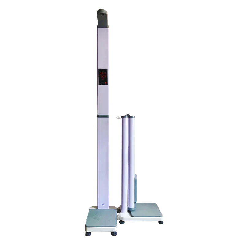 BMI 300KG Weighig Scale  Ultrasonic Digital Height and Weight Scale Hospital Bodyfat Scale
