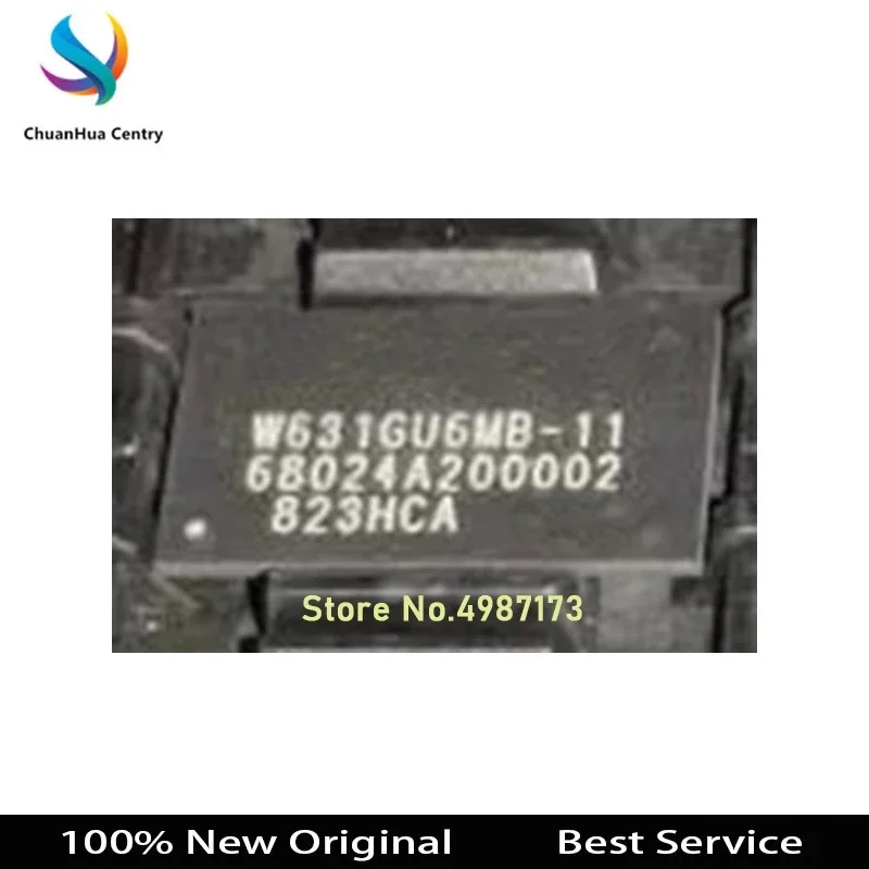 2 teile/los W631GU6MB-11 bga 100% neues Original auf Lager