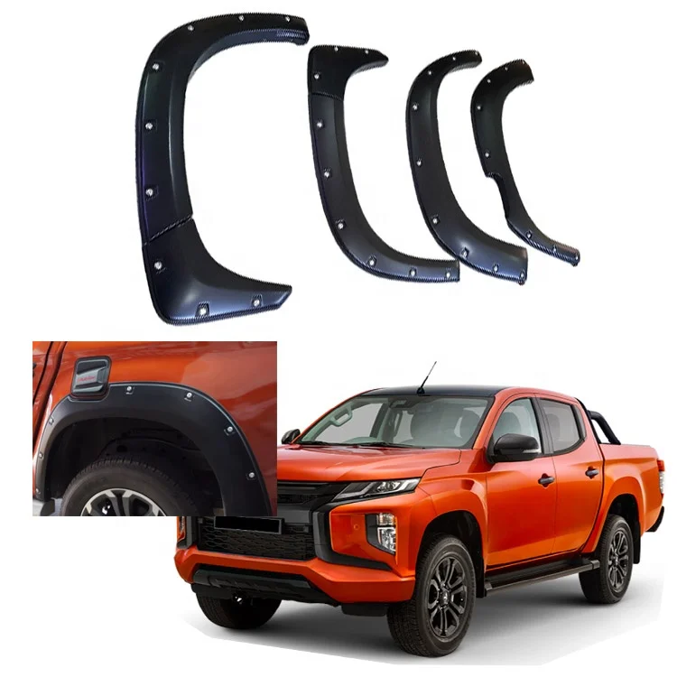 

Standard Width Steel FENDER FLARES SET for NEW TRITON UTE 20MY L200 SERIES 6 Year 2019 2020-Present