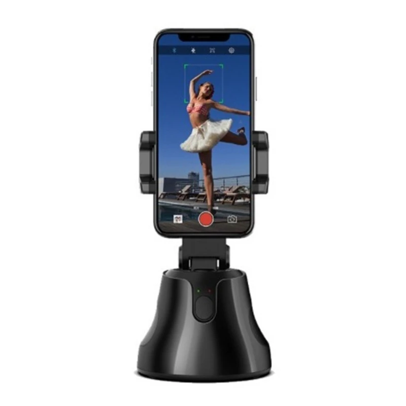 

Подставка для настольного телефона с автоматическим отслеживанием лица для потоковой передачи и записи в реальном времени