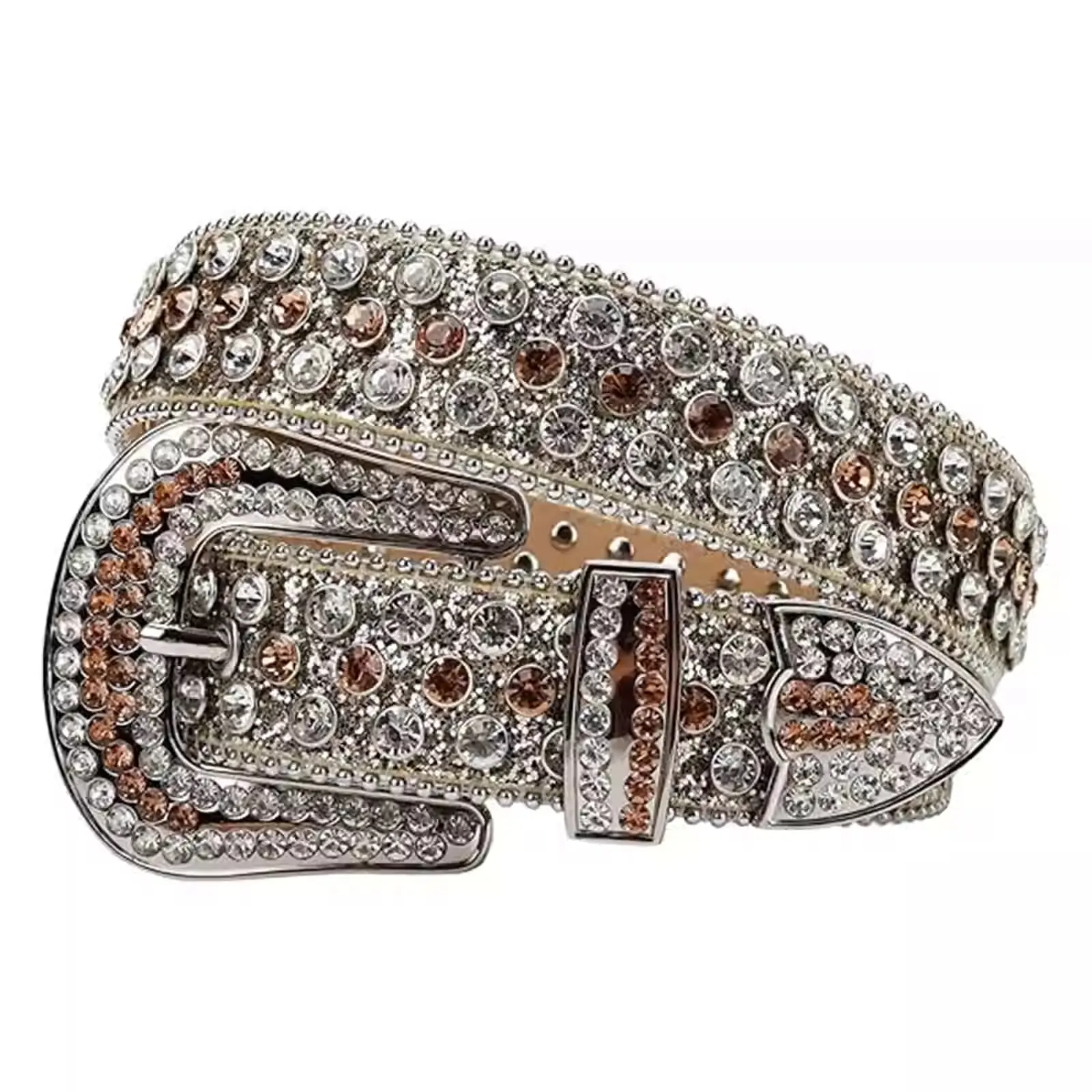 

men luxury fashion diamond studded belts cow suede leather rivets belt womens designer rhinestone waistband pin buckle strapon
