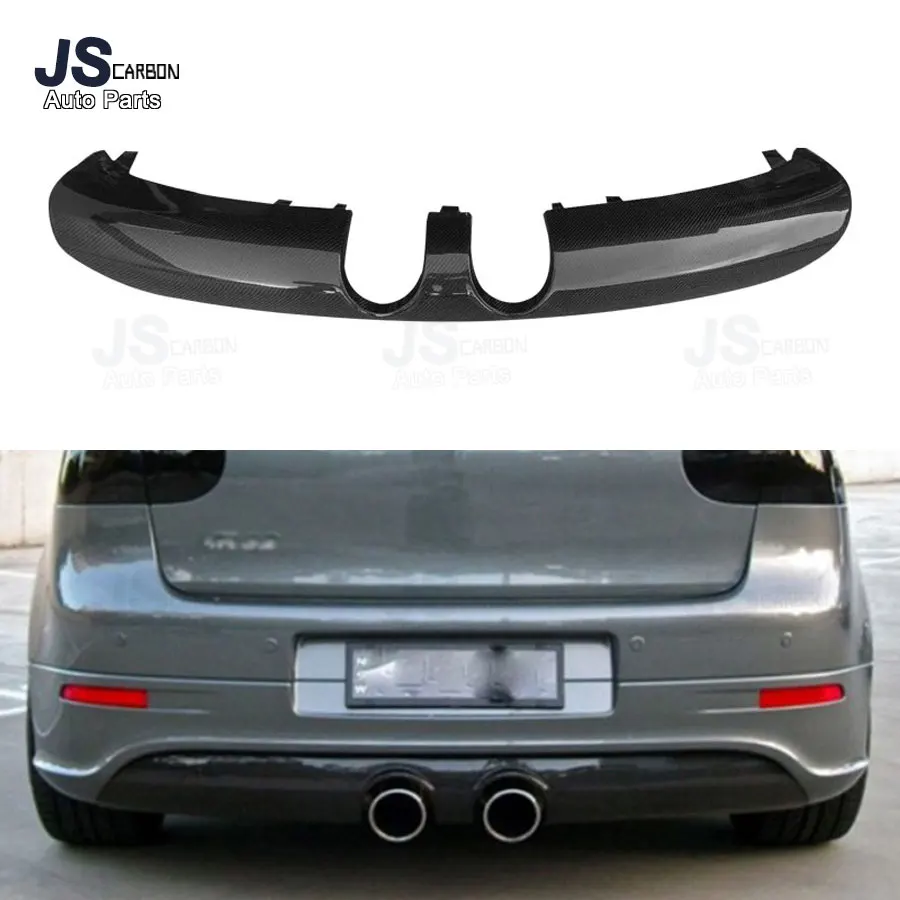 For Volkswagen Golf 5 GTI Carbon Fiber Rear Lip Modification Diffuser Car Accessories Exterior Accessories Body Kits