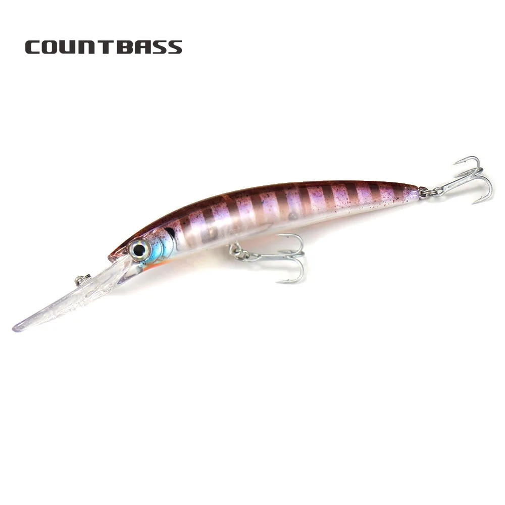 

110mm 4-21/64" 15.6g 1/2 oz. Dive 2.5-3m Floating Minnow Wobblers Angler's Lure for Fishing Hardbait Lures Jerk Your Bait Leurre