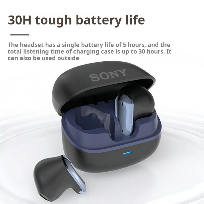 سماعات بلوتوث صغيرة من سوني، سماعة ألعاب ستيريو هاي فاي، سماعات أذن رياضية لاسلكية لهاتف آيفون أبل وشاومي وأندرويد