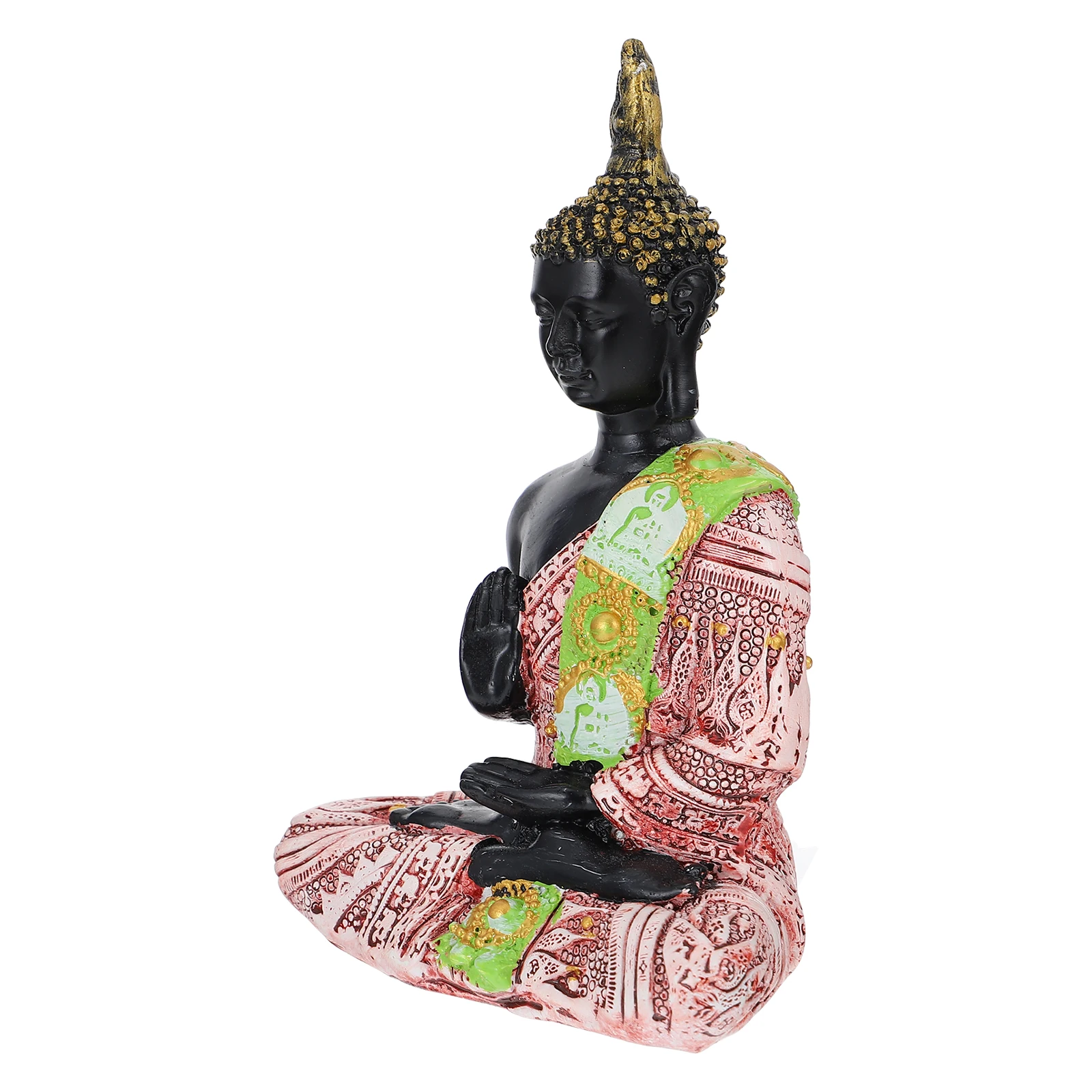 

Resin Bodhisattva Statue Decorative Ornament Home Office Living Room Antiques Resin Material Exquisite Design Meaningful