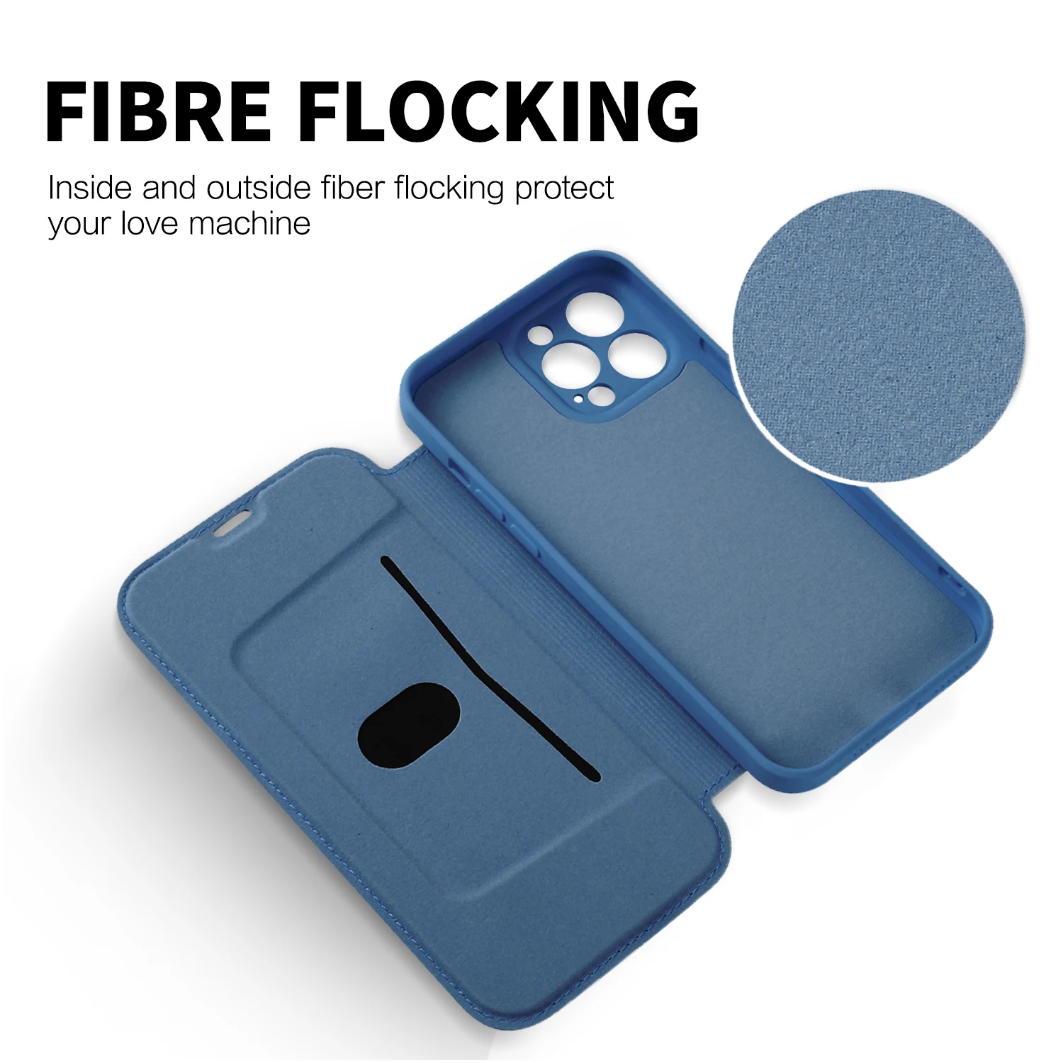 Luxuriöse Flip-Lederhülle für iPhone 16 15 14 13 12 11 Pro Max Xs Xr 16Plus, stoßfeste Flüssigsilikonhülle mit Kartenfach und Geldbörsenfunktion – Detail 3