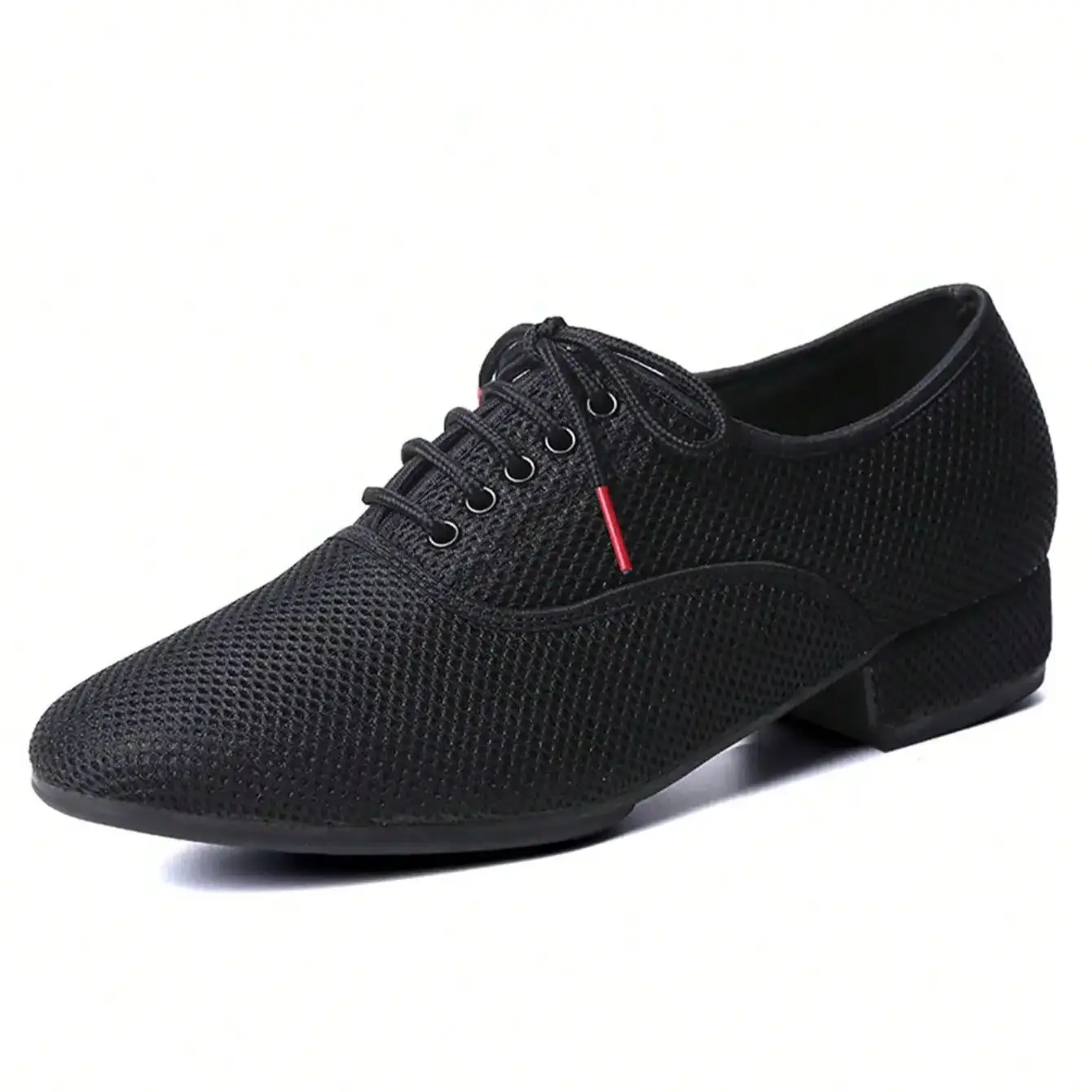 Große Größe Männer Salsa Latin Ballsaal Tanzen Schuhe Geschlossene Zehen Männer Tango Jazz Schuhe Rindsleder Schwarz Junge Männliche Tanz turnschuhe