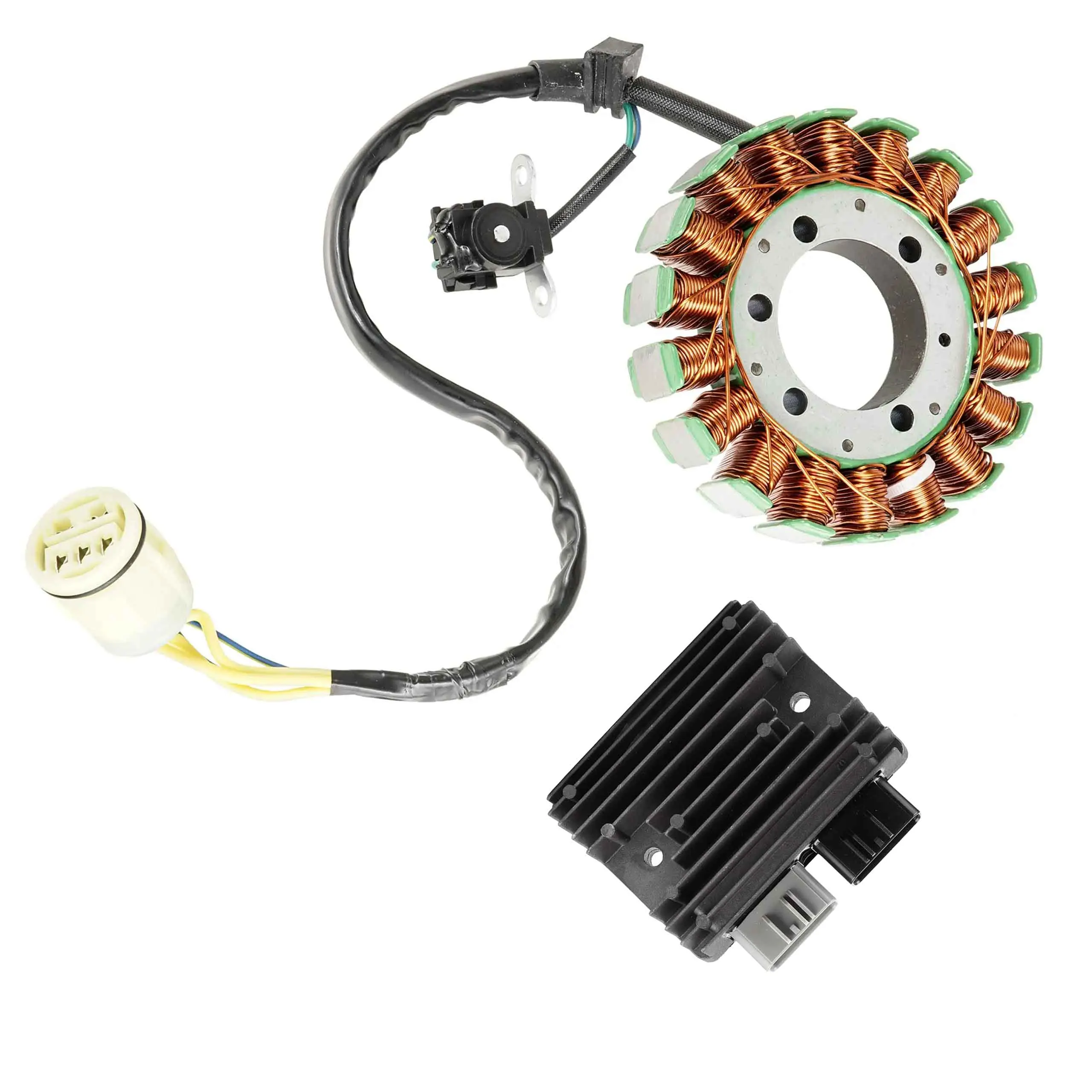 

Stator Regulator Rectifier Compatible With Honda Trx420 Fe Fm Te Tm Rancher 420 2007-2013 31120-HP5-601