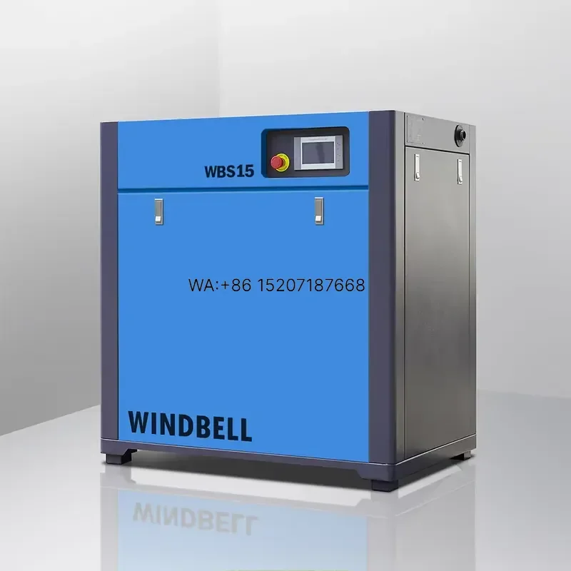 Wmwmnu for China Manufacturer Permanent Magnet Variable Frequency Direct Drive VFD Screw Air Compressor 15kw 37kw 75kw