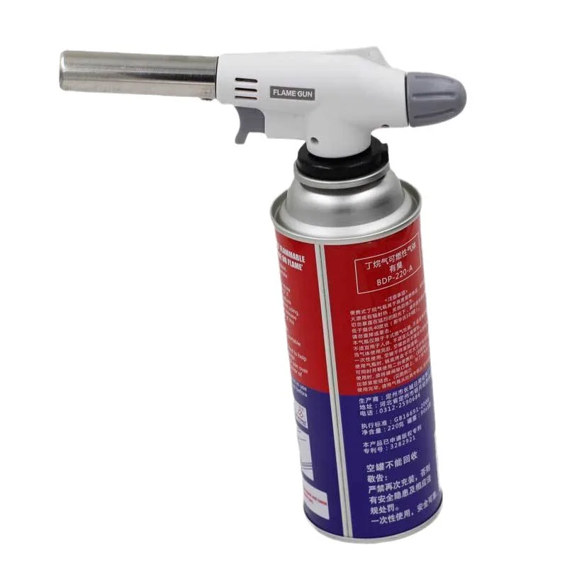 

Кассетный спрей Gu-n использует газовая паяльная лампа с открытым пламенем, сварочная горелка, бутановая распылительная головка Wansheng, аксессуары для зажигалки