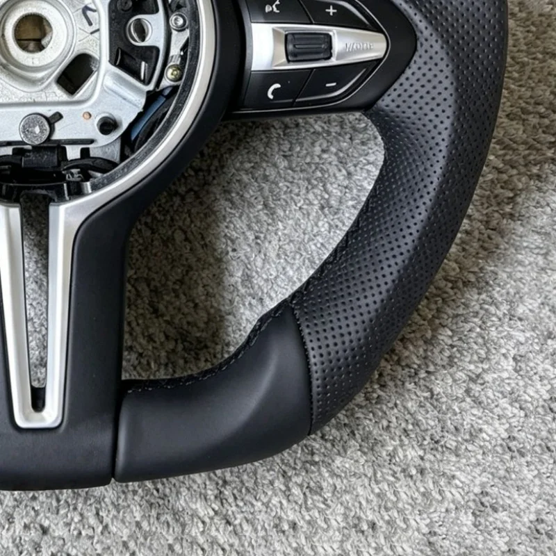M Sport Steering Wheel For BMW F10 F12 F15 F16 F20 F21 F22 F23 F45 F25 F26 F28 F30 F31 F32 F33 F34 F35 F36 F80 E92 E70 M3 M5 M6 view 4