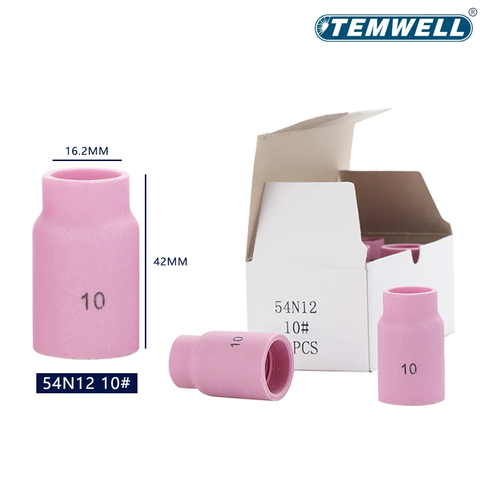 10Pcs 42mm 54N12 54N14 54N15 54N16 54N17 54N18 54N19 Alumina TIG