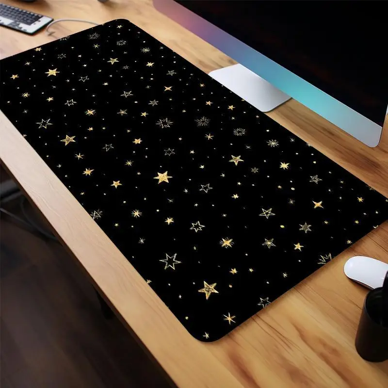 

Коврик для мыши с рисунком звездного неба, игровой нескользящий коврик для стола для домашнего офиса, игровой комнаты
