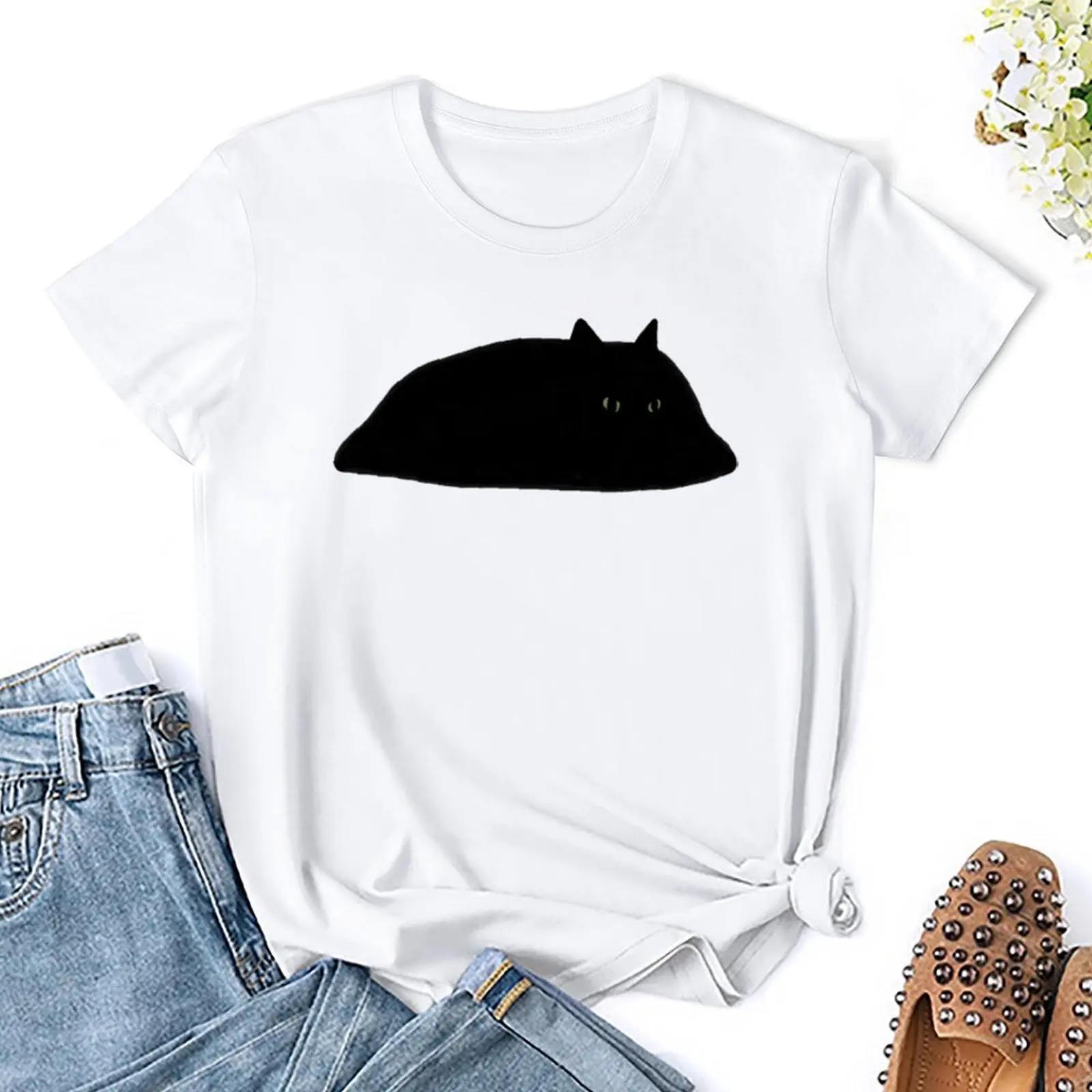 Heavy Mental Music Cats Meme Cute Cat Loaf 1 T-shirt Fresh Motion Tshirt Top Quality Leisure Humor Graphic