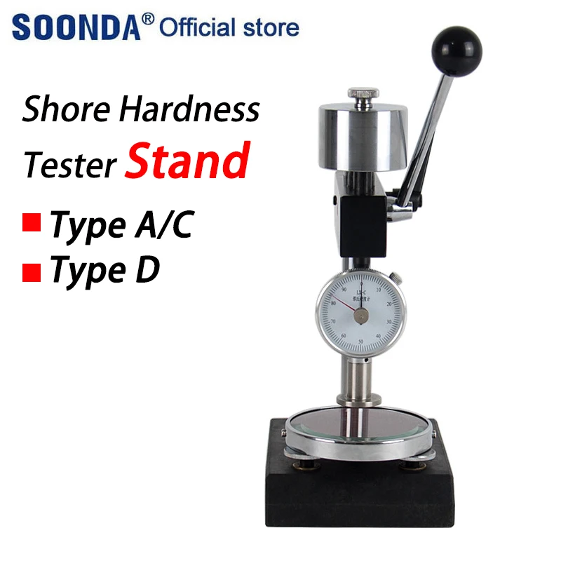 

Shore Hardness Tester Stand LAC-J For Shore Type A/C/D Durometer Foam rubber Plastics Shore Durometer test stand LD-J