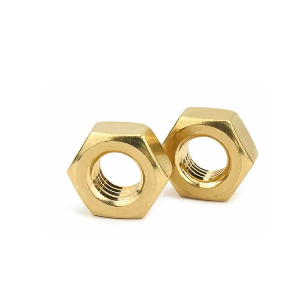 

Brass Hex Nut M1.4M1.6M2M2.5M3M4M5M6M8M10M12M14M16M18M20M22M24