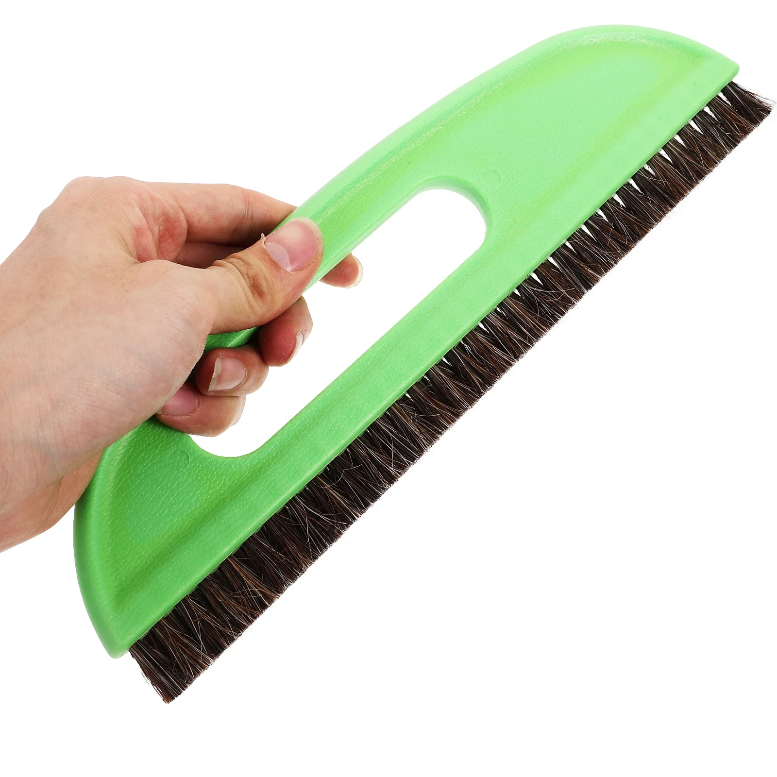 

Wallpaper Application Brush Green Long Filament Horse Hair Construction Tool Ergonomic Design for Clean Precise Wall Coverage