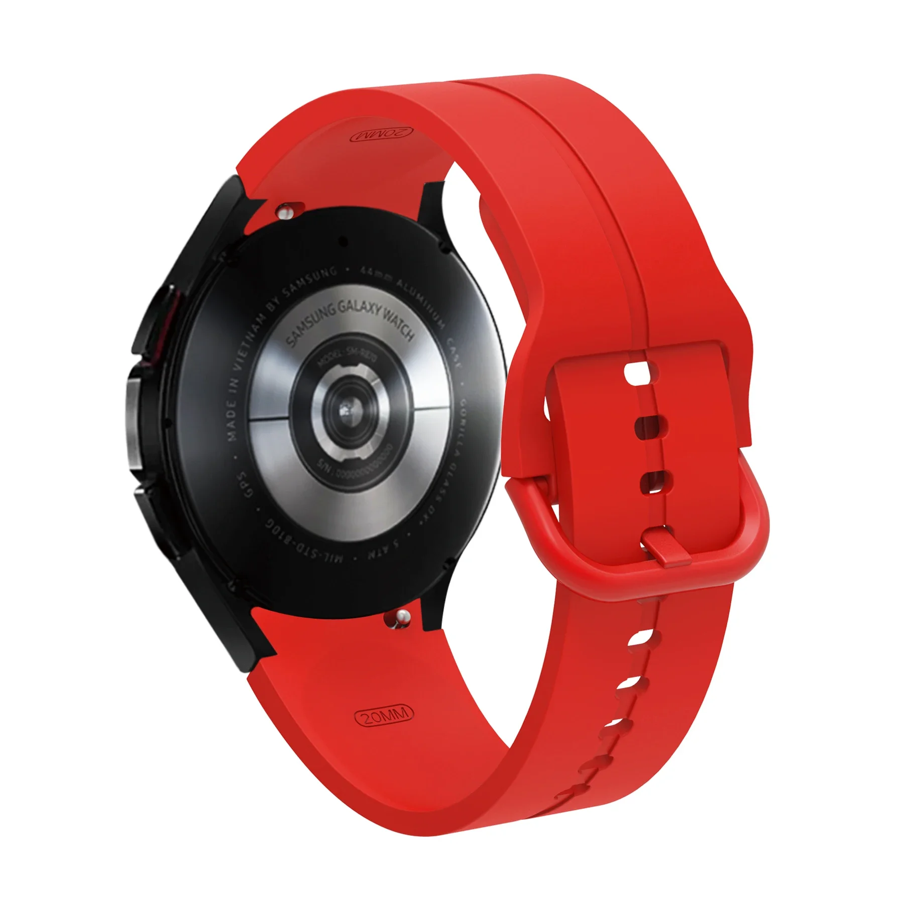 サムスンギャラクシーウォッチ用シリコンストラップ,クラシックブレスレットバンド,7,6,5,4プロ,44mm, 40mm, 46mm, 42mm, 47mm, 43mm, 45mm