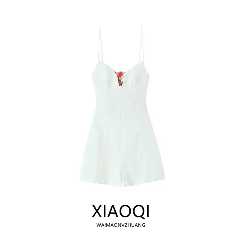 

Summer 2025 Women's Versatile Thin Scarf ort One-Piece Pants Open Design Polyester Fabric Mid-Waist orts Polyester Blend