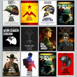 Full Metal Jacket War Movie Posters Canvas Painting and Prints Wall Pictures for Modern Family Living Room Wall Art Home Decor