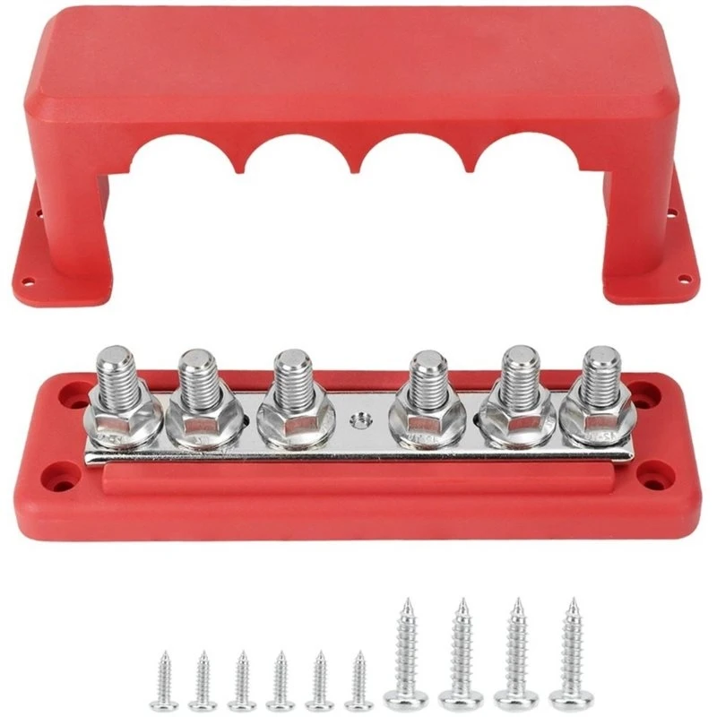 ac29-M10 Power Distribution Block 300A Electrical Terminal Block For Caravan Truck Boat Car RV Caravan A