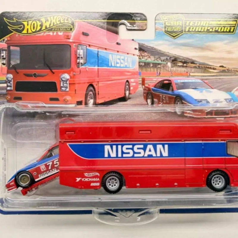Hot Wheels Premium Car Culture  Transport Equipment Nissan Landrover Mercedes Model Die-Casting Collectable Vehicle Flf56 Model