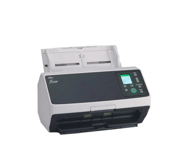 Fujitsu FI-8190 Mini Auto A4 Flatbed Scanner USB Interface CIS Element Android OS for Document and Paper Scanning in Stock
