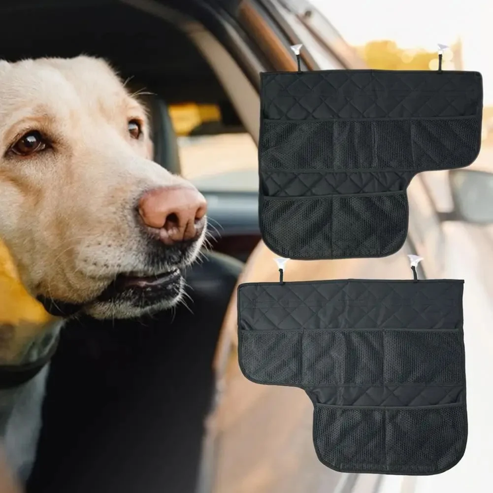 2PCS Car Door Protector For Dogs Pet Car Door Cover-Waterproof Scratchproof Machine Washable Pet Vehicle Door Guard-ABQA