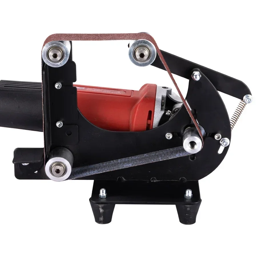 

Hot Sale M10 Multifunctional Desktop Sanding Belt Machine Angle Grinder 220v Polishing Machine Belt Conversion Rack Sanding Grin