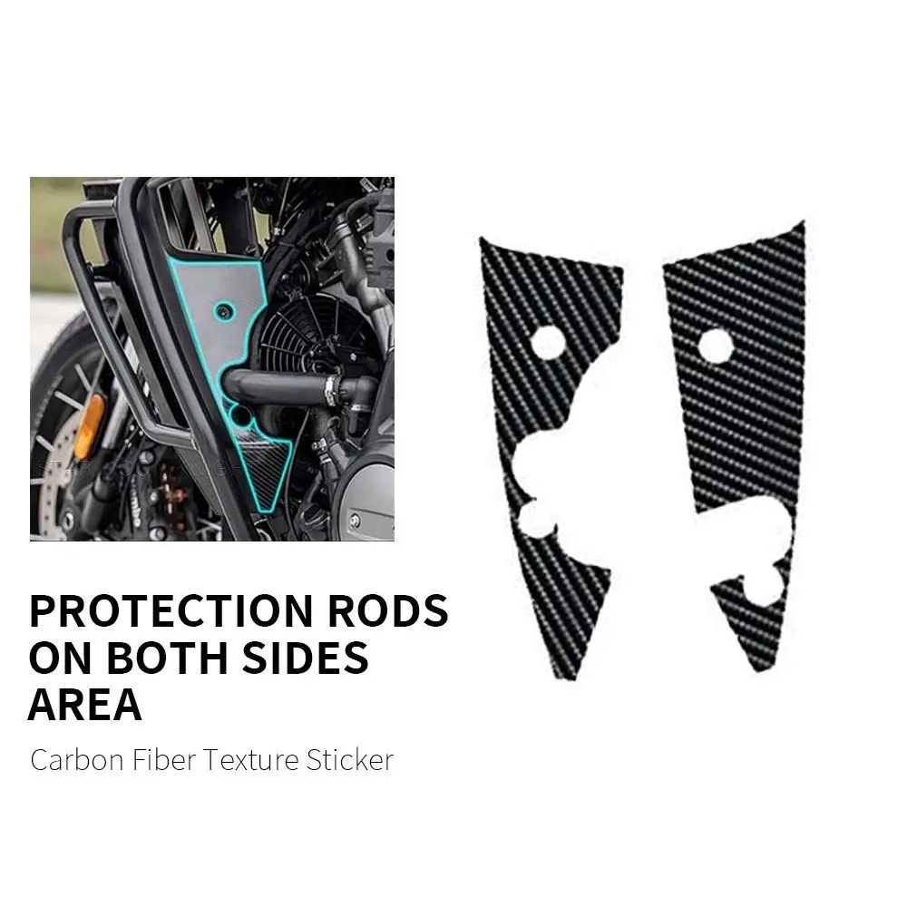 For PANAMERICA 1250 PA 1250S Pan America 1250 Motorcycle Wind Deflector Stickers Gas Fuel Oil Kit Knee  fuel tank Protection pad