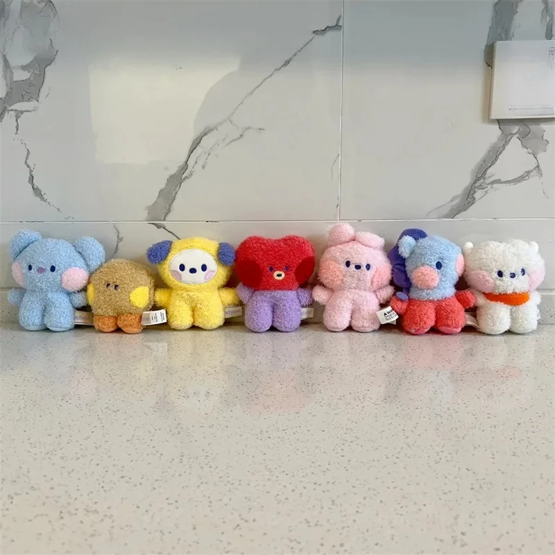

Seven 8 Cm Cute Animal Shapes, Plush Keychains, Backpack Pendants, Cartoon Pendants, New Plush Doll Pendants, Children's Gifts
