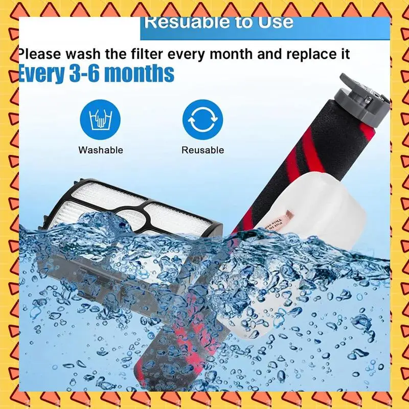 

A008 Roller Brush Filter For Shark Stratos Corded Stick HZ3002/HZ3000 / HZ3002C Vacuum Attachment Odor Neutralizer Cartridge