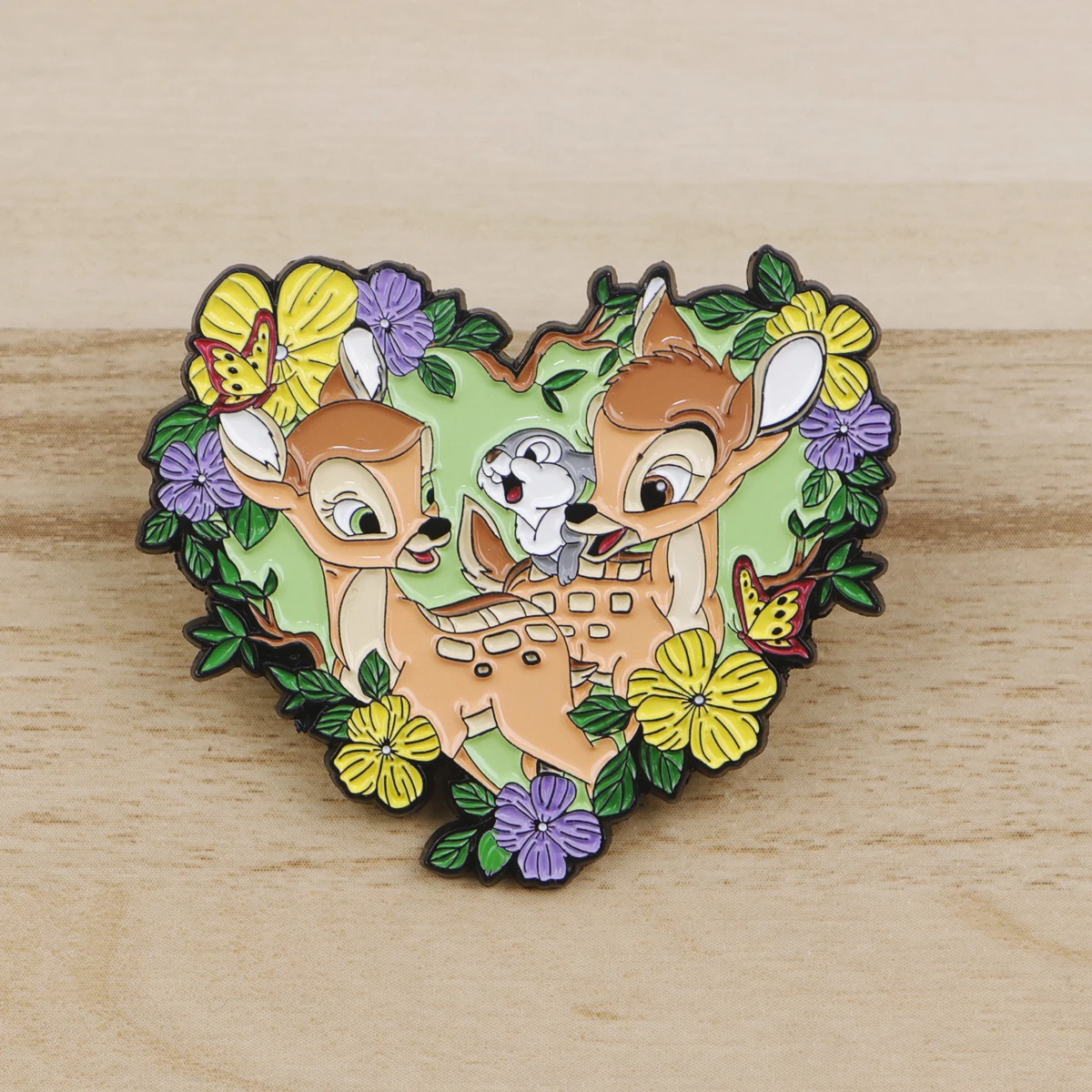 1-4 قطعة مختلط لطيف بامبي المينا دبوس الكرتون دبابيس شارات على ظهره للنساء التلبيب دبابيس تأثيري اكسسوارات الهدايا