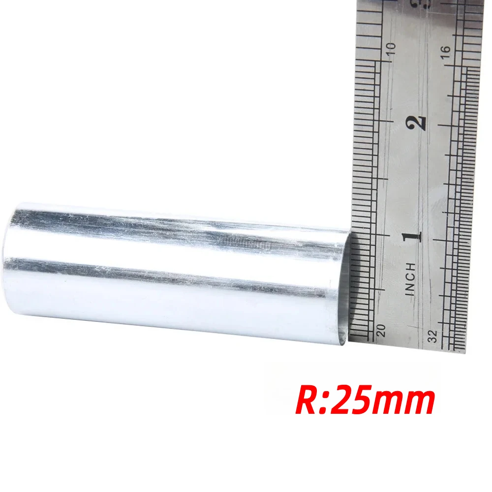 50Pcs Dental Invisible Denture Aluminum Tube/Bucket 25mm Oral Cavity Lab Nursing Repair Accessories Denture Material Tools