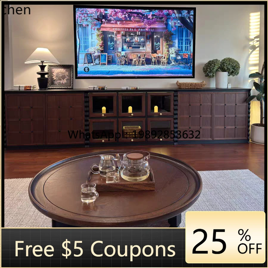 W1 Solid Wood Tv Ca…