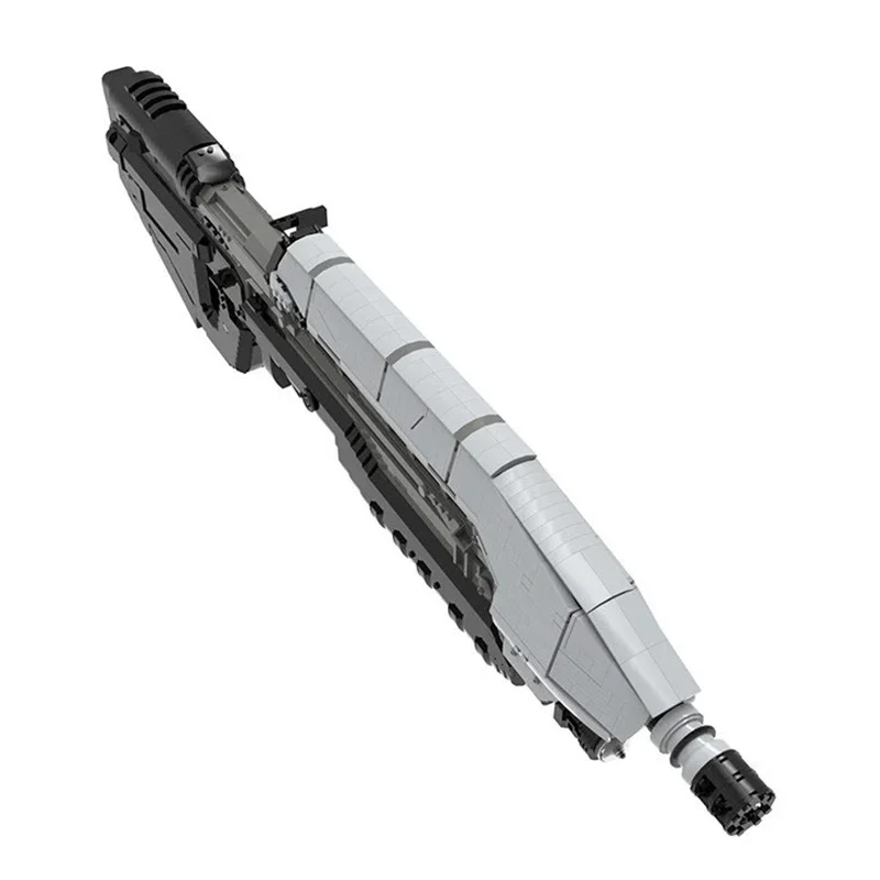 Popular Military Game Model Moc Building Bricks MA5D Assault Rifle Technology Blocks Gifts Christmas Toys DIY Sets Assembly