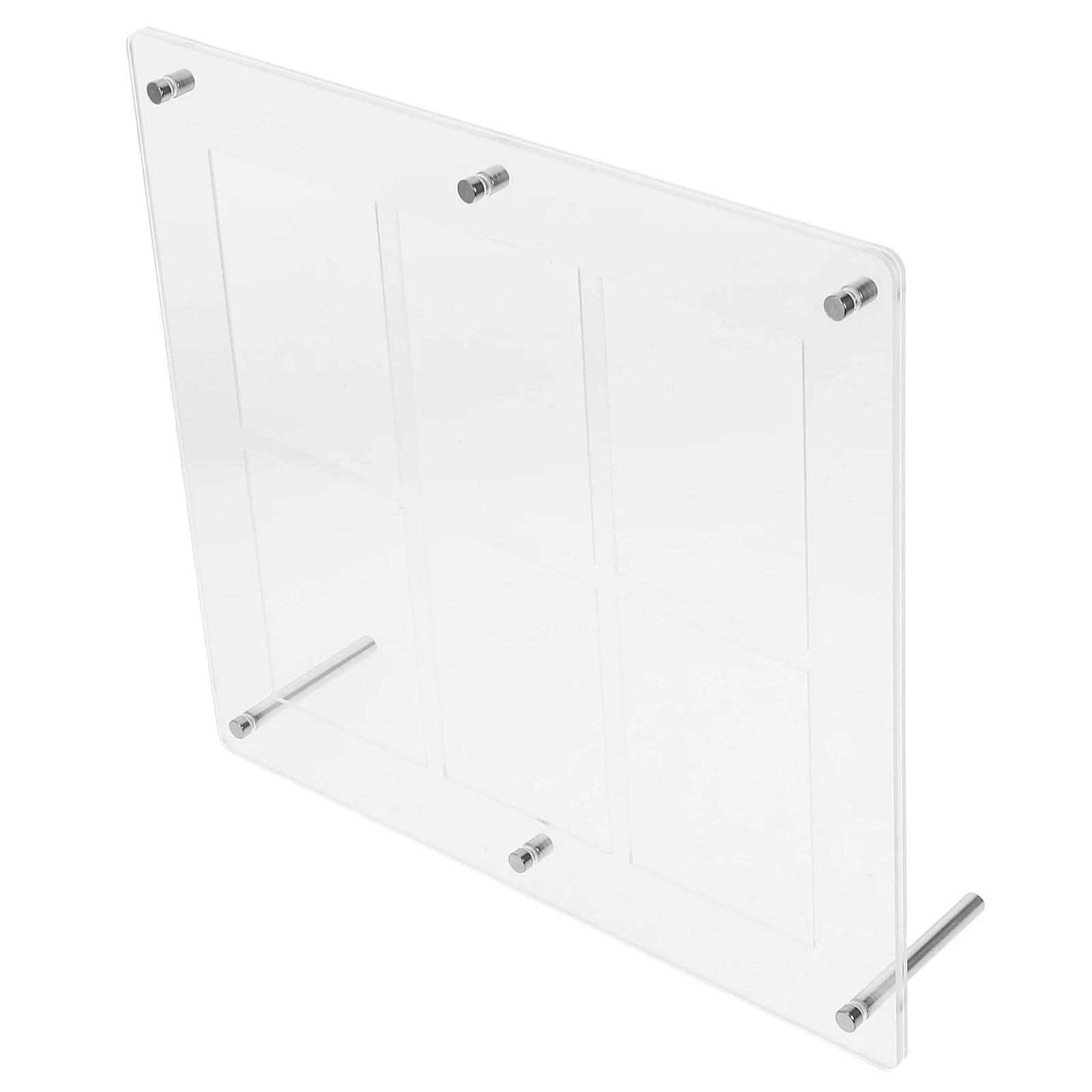 

1Set Sports Card Display Case Wall Mountable Clear Frame for Game Cards Easy Setup Sturdy Deck Display Storage Rack