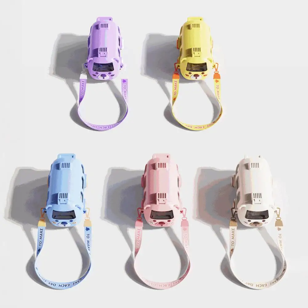 Leak-proof Water Bottle Excavator Cartoon Water Bottle with Adjustable Strap Leak-proof Top Straw Cup for Kids for Travel