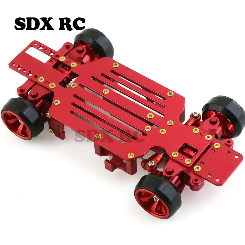 RC Pro Mosquito Car TS 1/28 Full Metal CNC Frame Racing Drift RC Car Racing Drift Tires