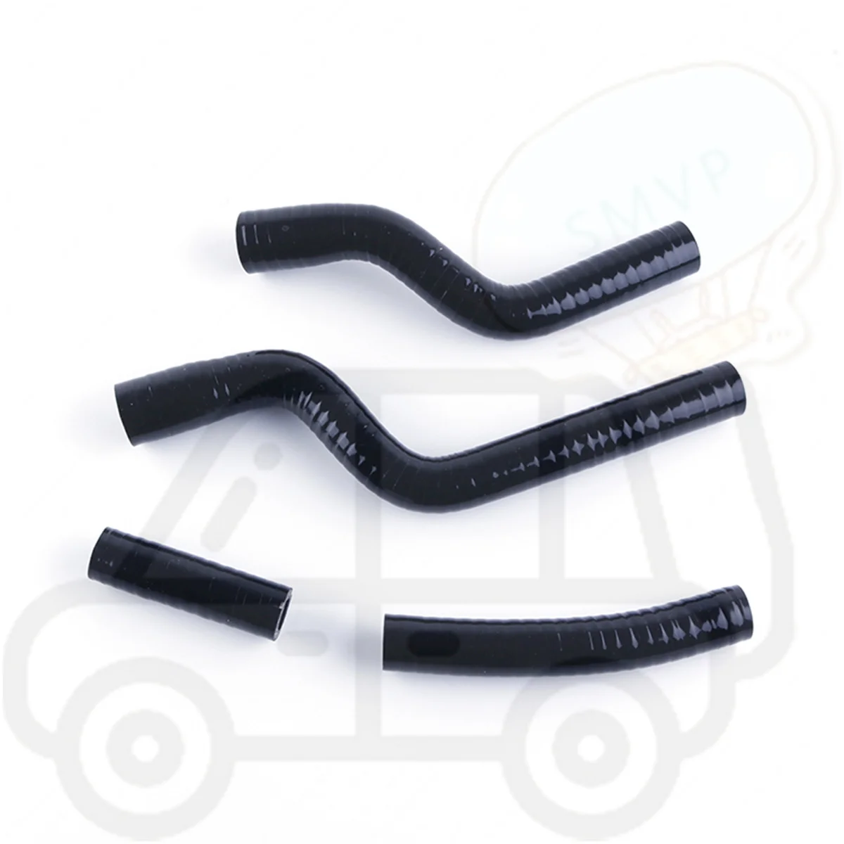 

For 2007 2008 2009 YAMAHA YZF250 YZ250F Silicone Radiator Coolant Hose Kit 4PCS Replacement Parts Upper and Lower