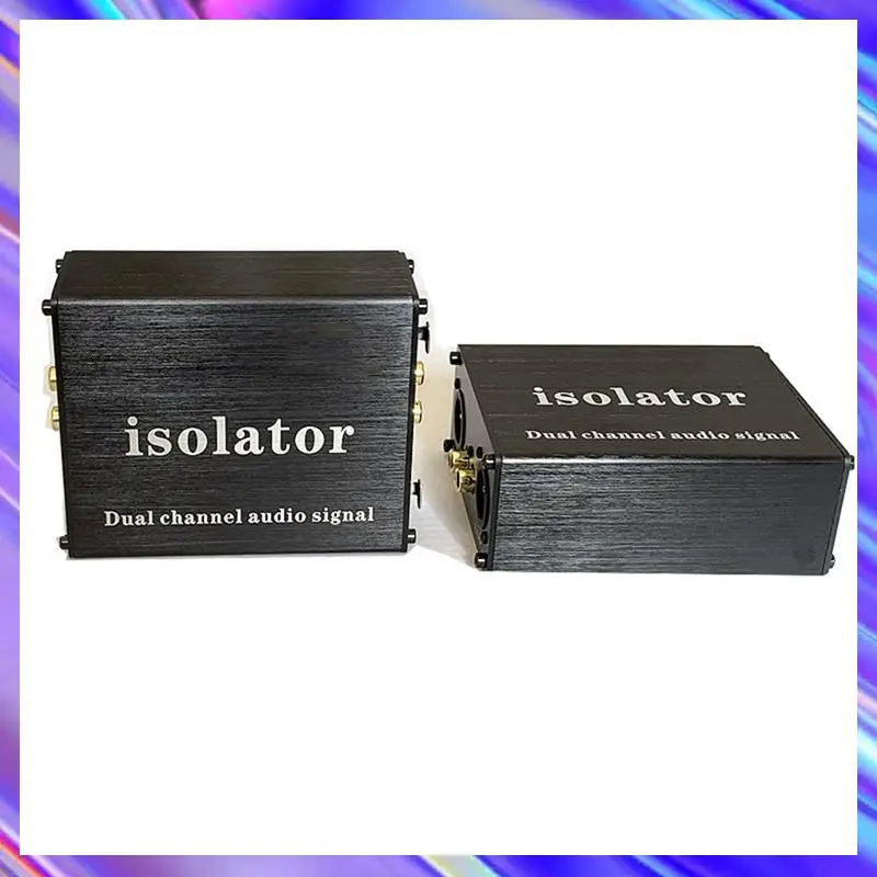 

M09K XLR RCA Noise Reduction Isolator XLR-2R Audio Noise Isolator To Eliminate Common Ground Current Sound