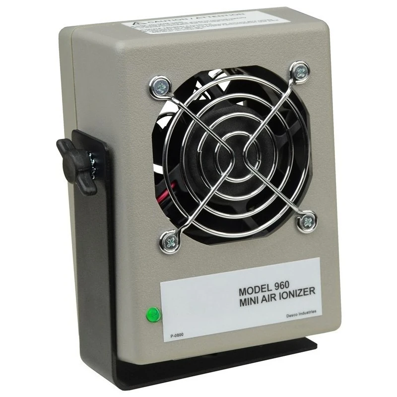 960 ion fan constant DC corona mode neutralizes static electricity, mini type