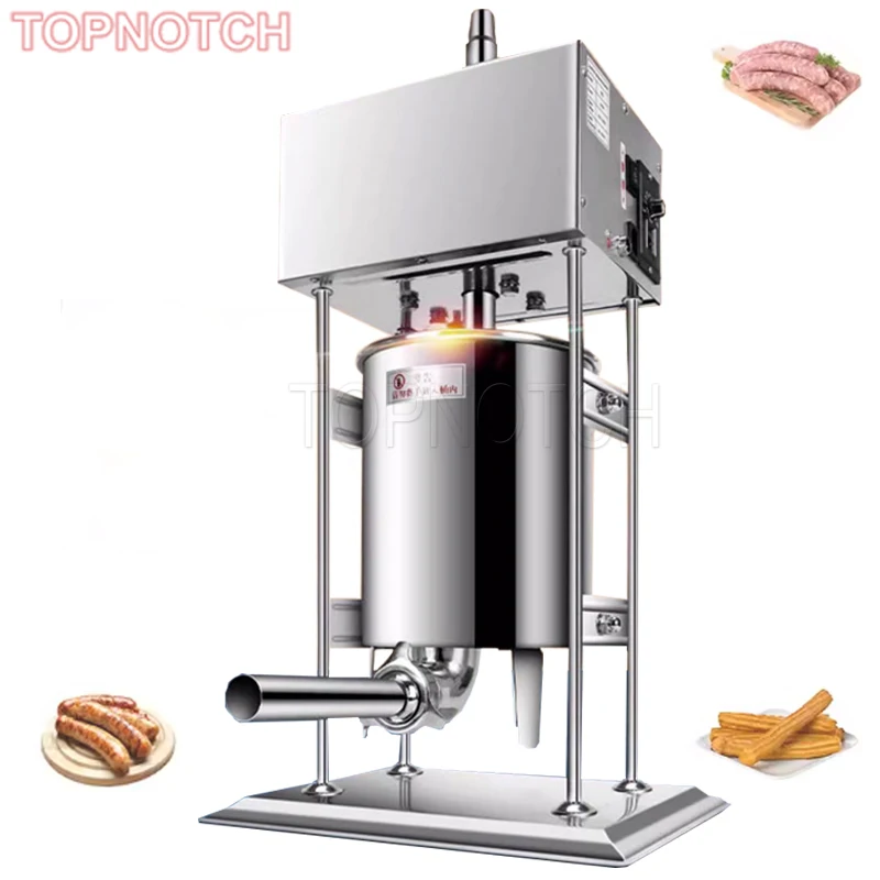 Electric Sausage Stuffer Filling Machine 20L 25L Hot Dog Filler Stainless Steel Commercial Sausage Filling Production Machine