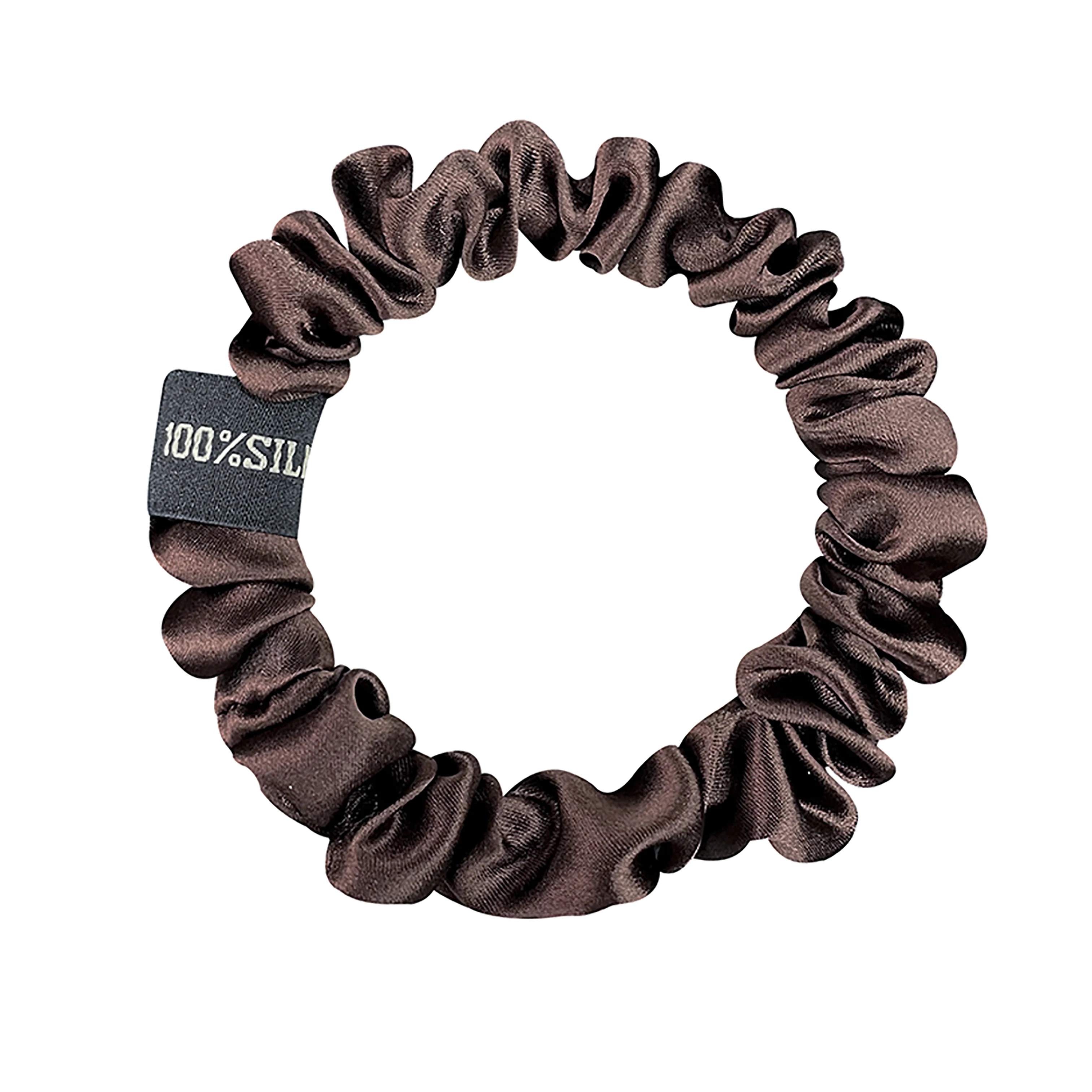 100% Natuurlijke Moerbei Zijde Scrunchies Hoofdband Haarband Banden Gom Elastische Paardenstaart Houders Voor Vrouwen Meisjes 19 Mama 1.5Cm