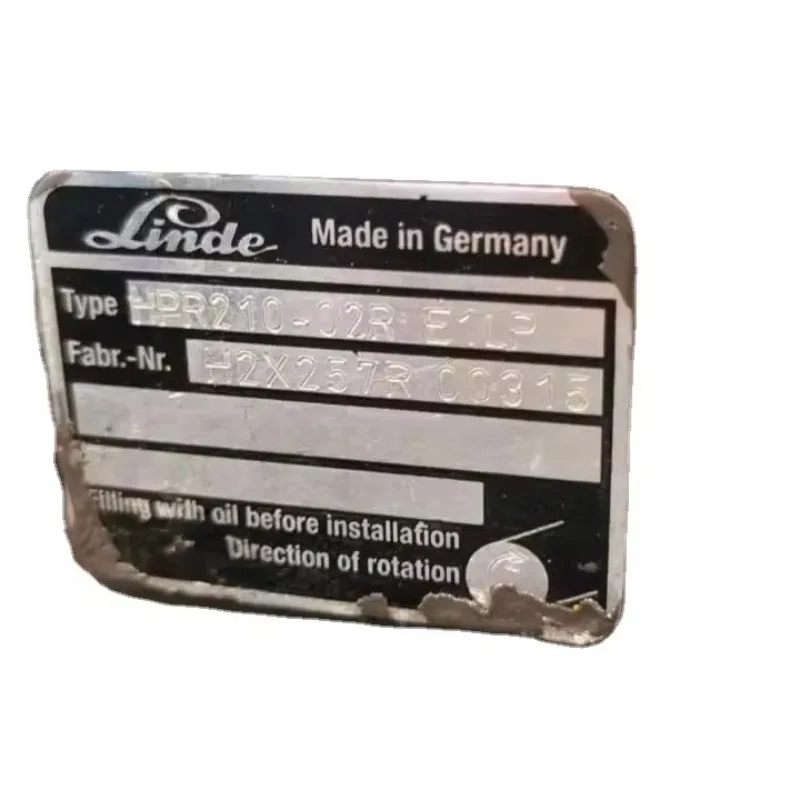 HPV-02 Series Hydraulic Pump HPR105-02 / 2540002553 For Linde