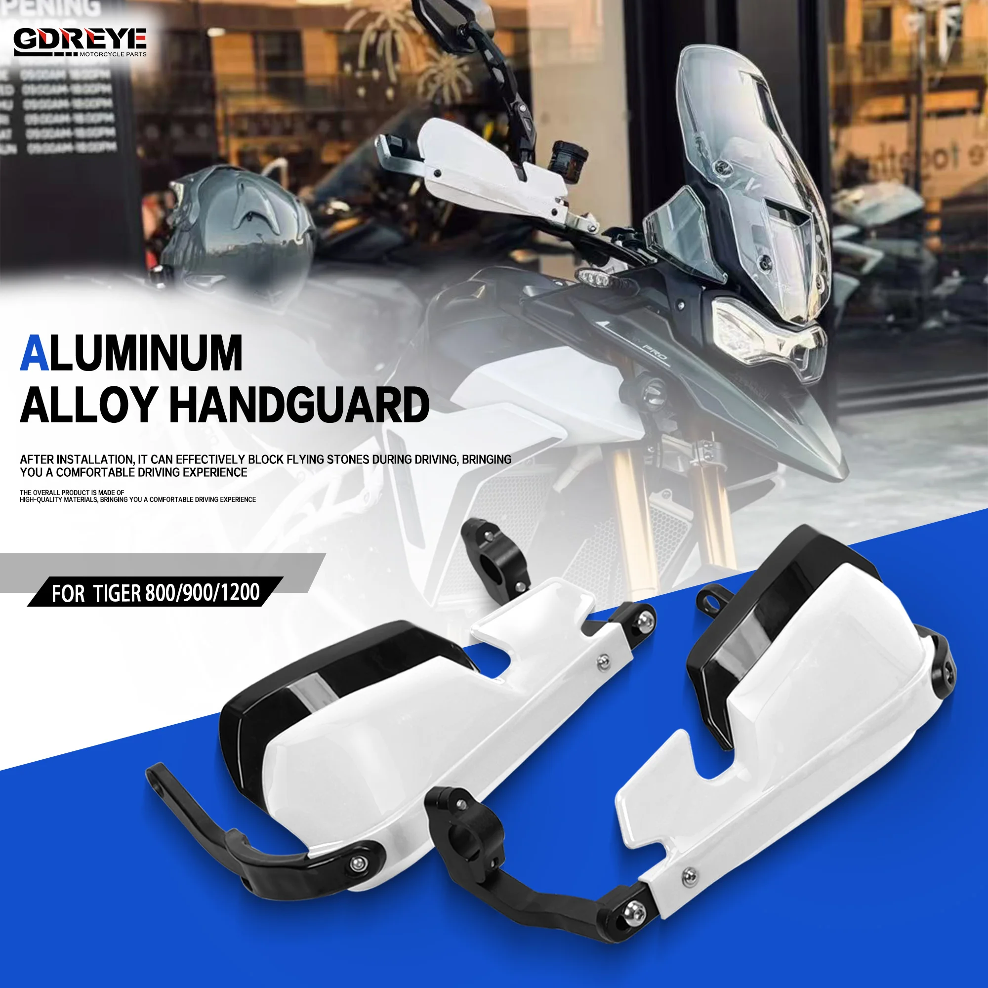 

For TRIUMPH TIGER 800 900 1200 Aluminum Alloy Handguards Motorcycle Tiger 900 1200 Handguard Lever Protector Windshield Guards
