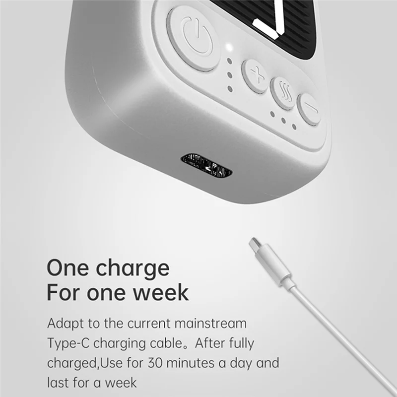 SANQ A8 EMS แบบพกพา Pulse Therapy เครื่องนวดคอไหล่นวดจี้ Protector ประคบร้อน