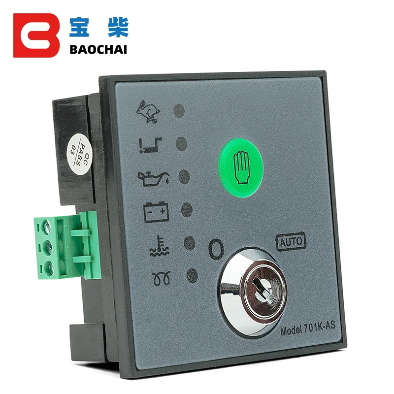 Manual start generator controller 701 autostart Module motor engine electronic charge control board diesel genset parts MS701